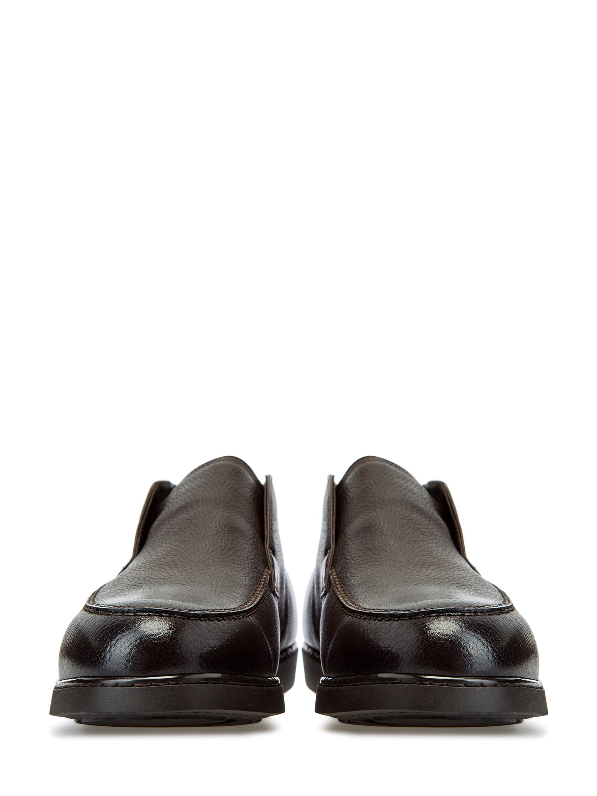 Утепленные мехом ботинки из окрашенной вручную кожи DOUCAL'S, цвет коричневый, размер 40;41;41.5;42;42.5;43;43.5;44;45 - фото 4