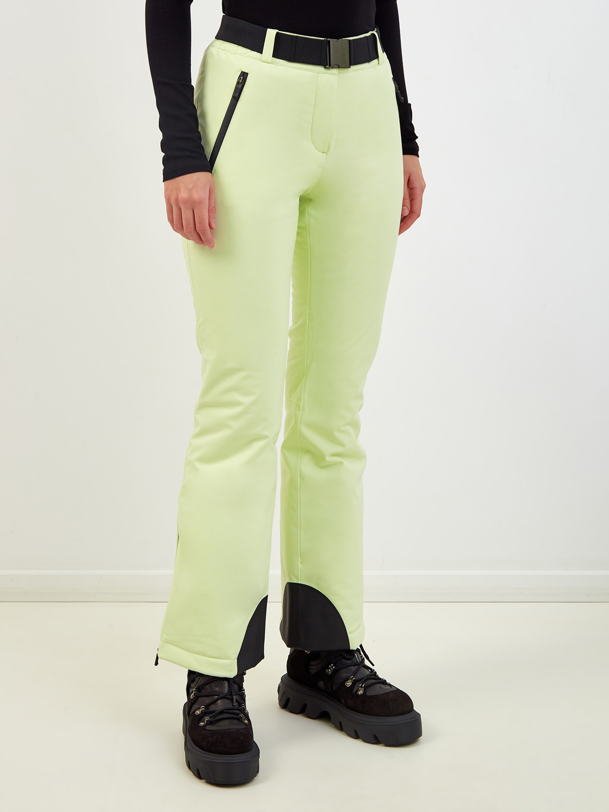 Горнолыжные брюки с утеплителем Clomax® Flex4way и поясом COLMAR, цвет зеленый, размер S;M;L;XL - фото 3