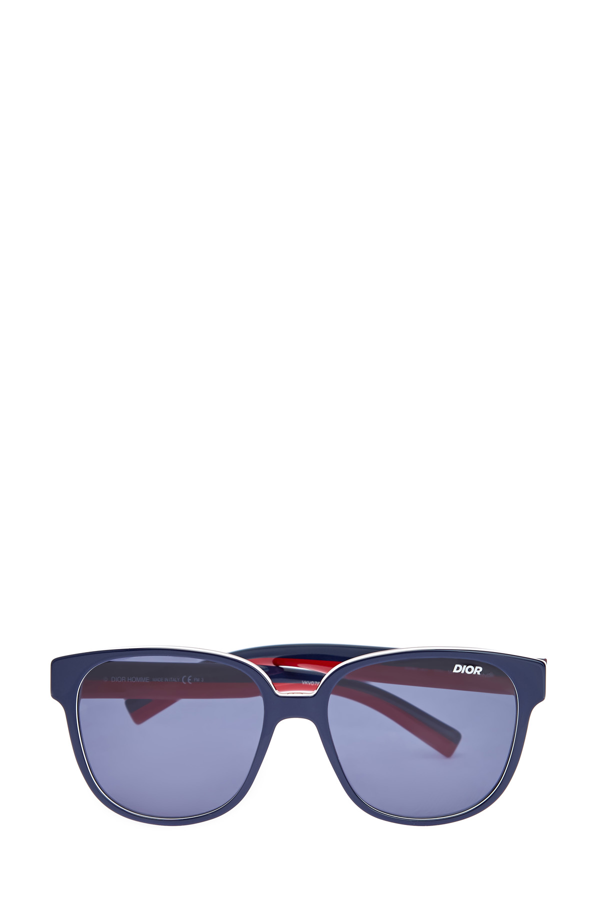 Очки квадратной формы DiorFlag1в трехцветной оправе DIOR (sunglasses) men, размер S;M