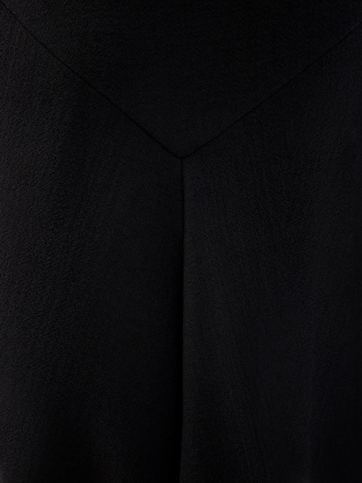 Однотонная юбка-миди из тонкой шерстяной ткани ETRO, цвет черный, размер 46;48 - фото 3