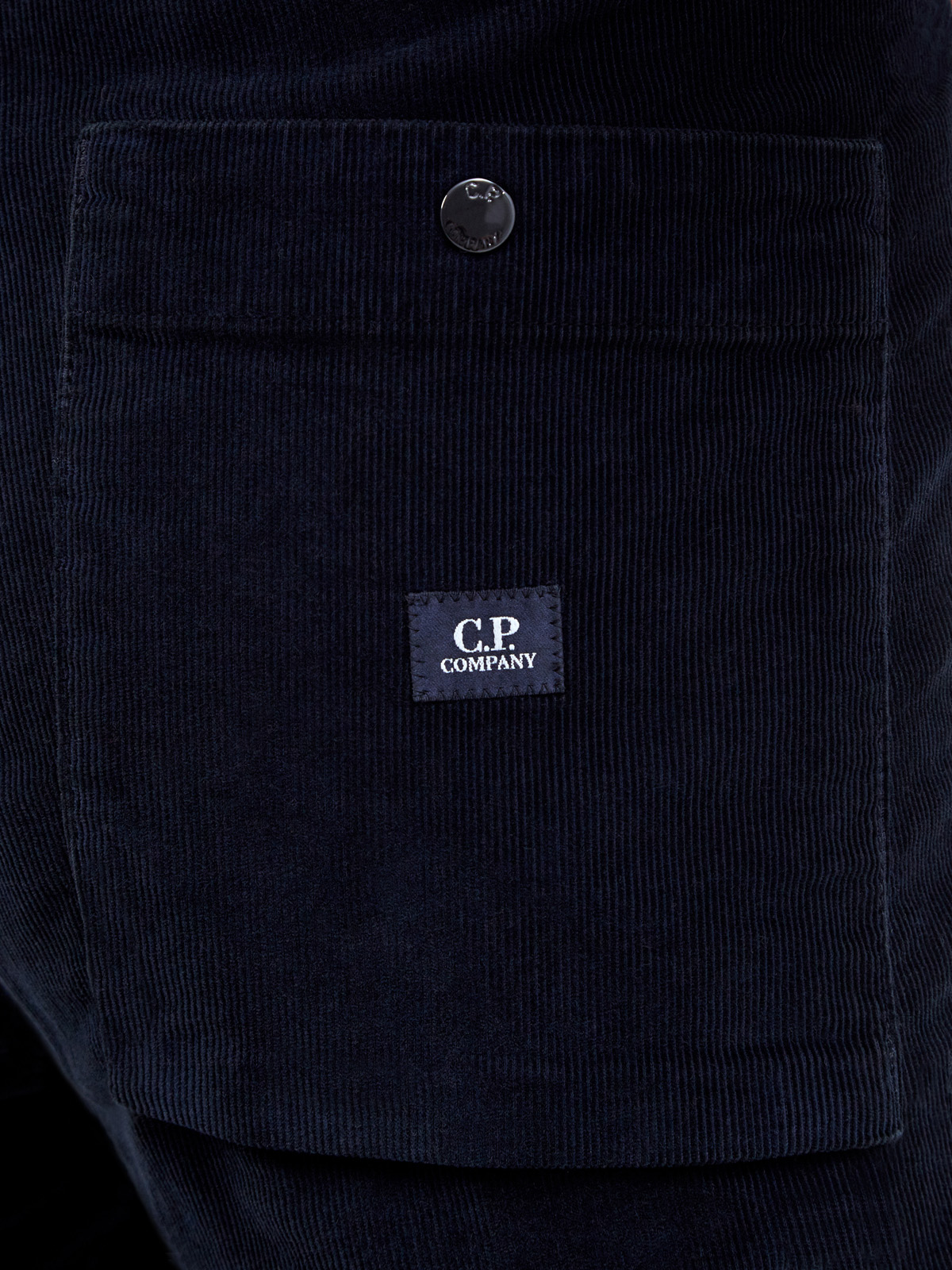 Вельветовые брюки Regular Fit с карманом-карго и линзой C.P.COMPANY, цвет синий, размер M;L;XL;S - фото 5