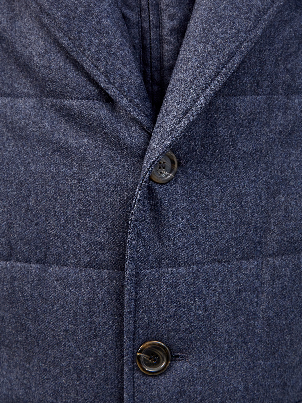 Пальто из шерсти и кашемира с утепленной съемной вставкой CANALI, цвет синий, размер 48;52;54;56;58;60 - фото 5