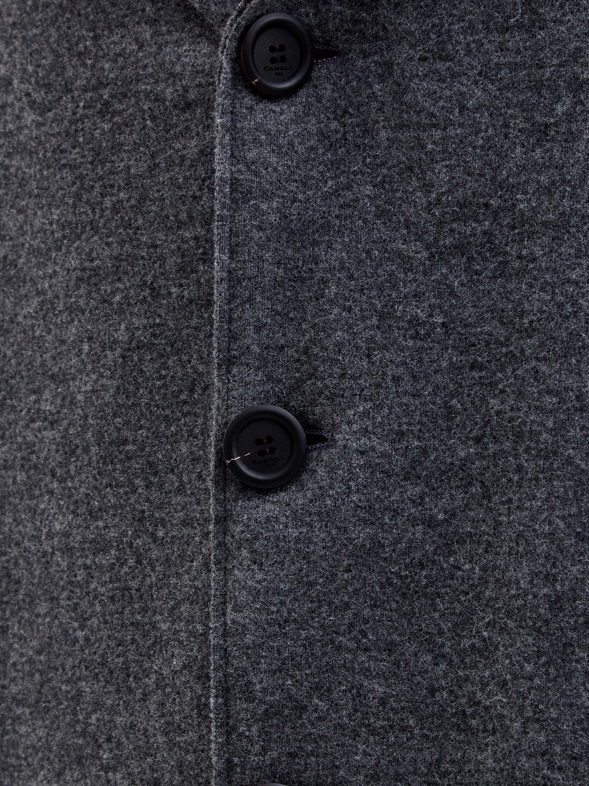 Блейзер в стиле sprezzatura из плотной шерстяной ткани CANALI, цвет серый, размер 50;54;56 - фото 3