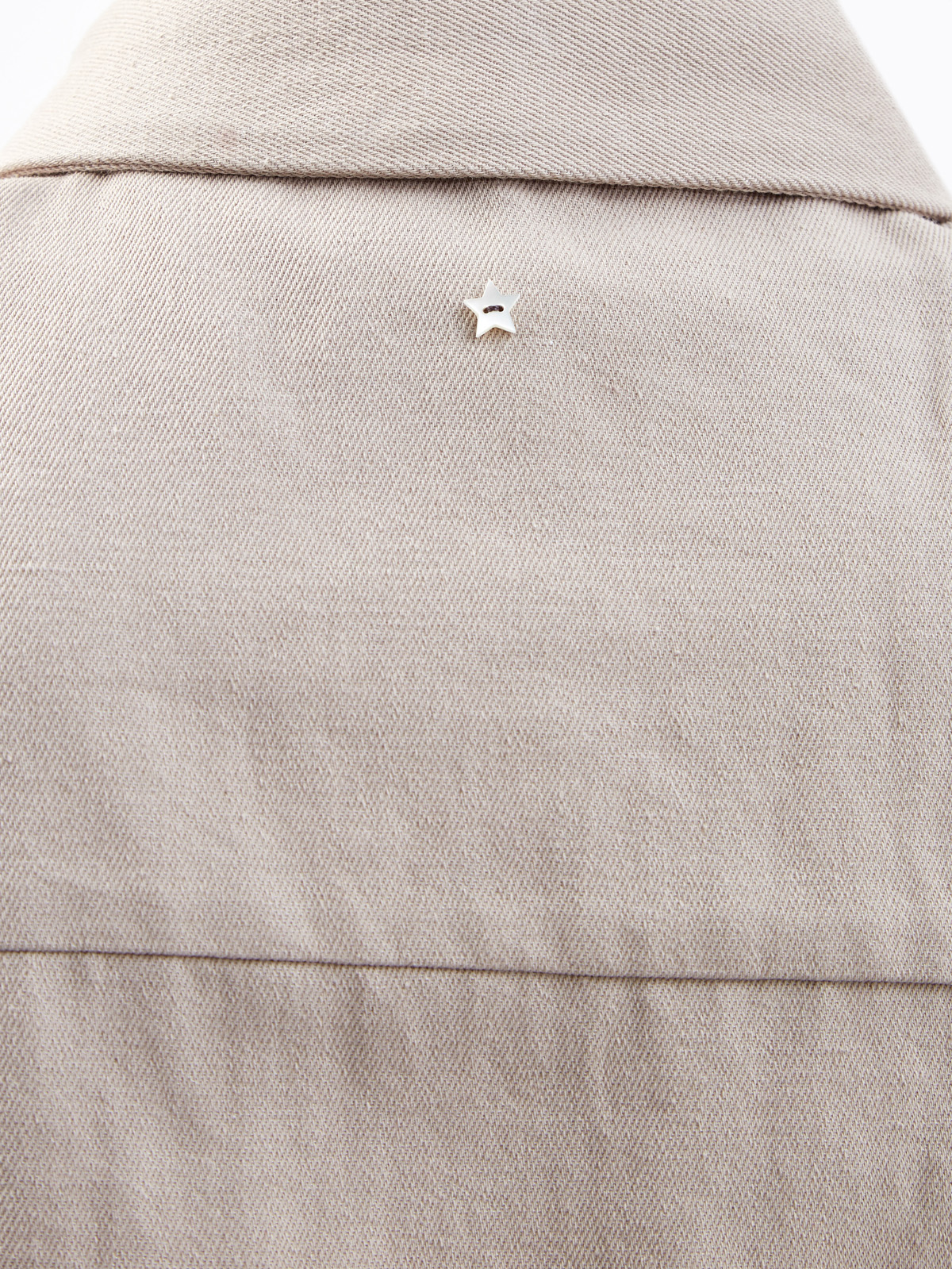 Комбинезон в стиле сафари из дышащего хлопка и льна