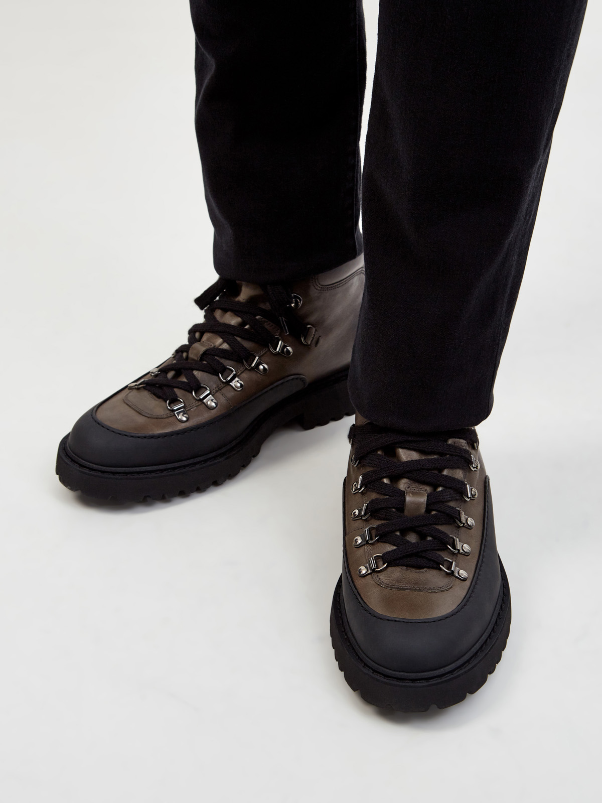 Утепленные ботинки Blake из гладкой телячьей кожи DOUCAL'S, цвет коричневый, размер 40;41;41.5;42;42.5;43;43.5;44 - фото 2