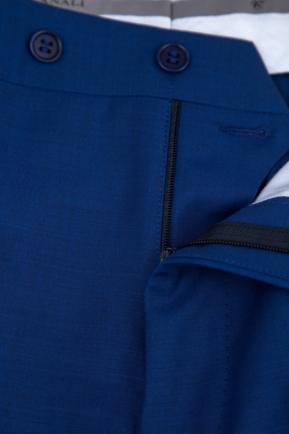Легкий шерстяной костюм Travel Natural Comfort CANALI, цвет синий, размер 58;58 - фото 8