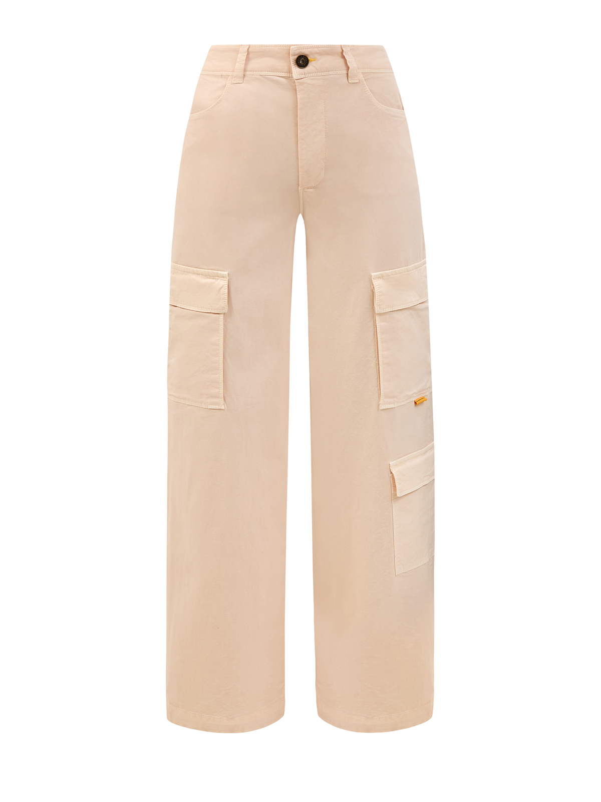 Свободные брюки-карго Lela из хлопкового твила Pima PARAJUMPERS, цвет бежевый - фото 1