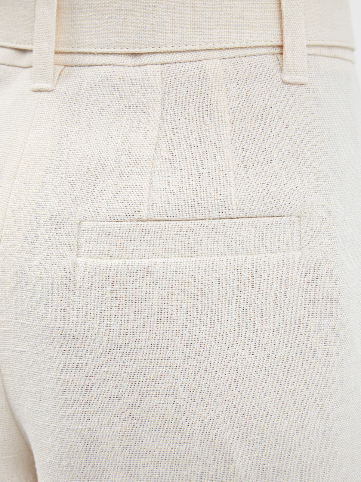 Высокие шорты City Tailored из дышащей льняной ткани BRUNELLO CUCINELLI, цвет бежевый, размер 36;38;42;46;40 - фото 6