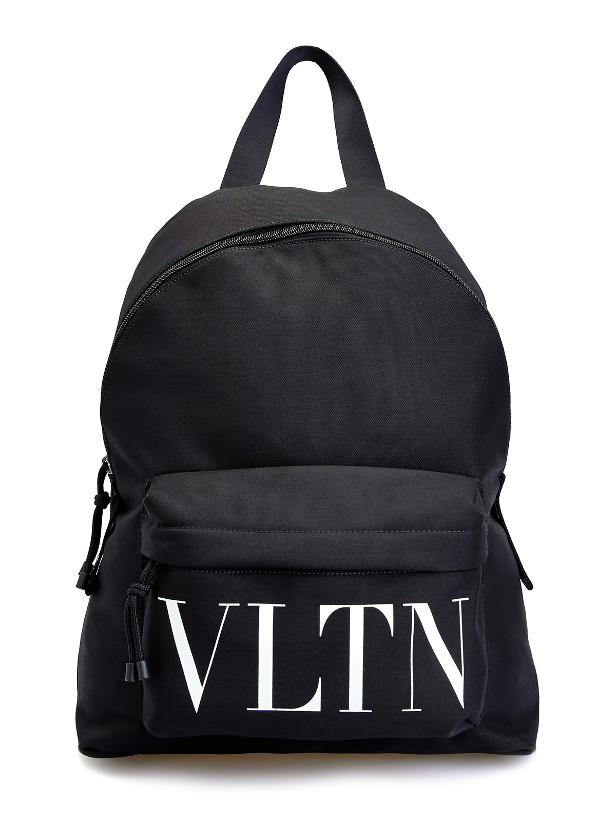 Вместительный рюкзак из нейлона с логотипом VLTN VALENTINO, цвет черный, размер 36;36.5;37;37.5;38;38.5;39;40;41;39.5 - фото 1