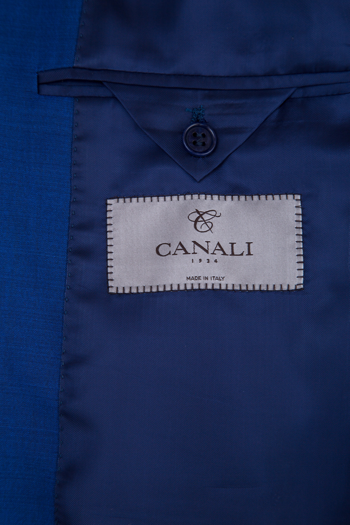 Легкий шерстяной костюм Travel Natural Comfort CANALI, цвет синий, размер 58;58 - фото 7