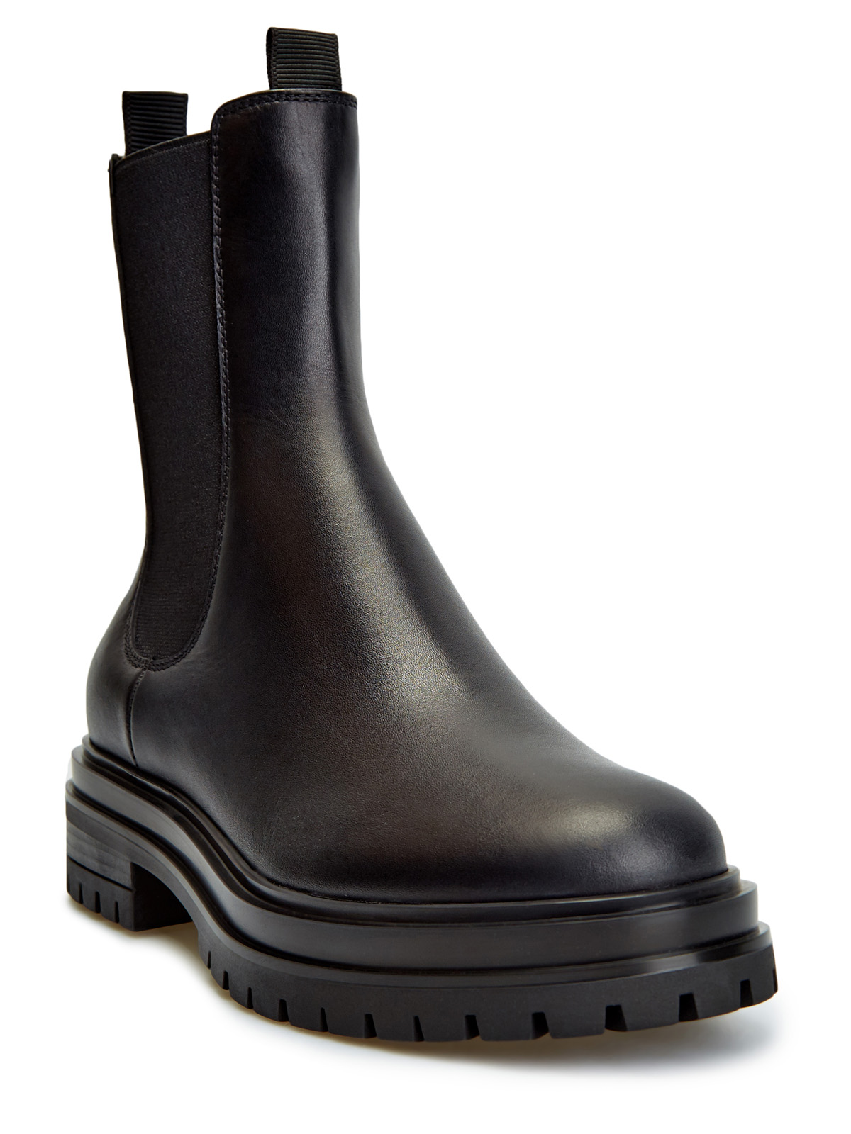 Кожаные ботинки-челси на массивной подошве GIANVITO ROSSI, цвет черный, размер 36;36.5;37;37.5;38;38.5 - фото 3