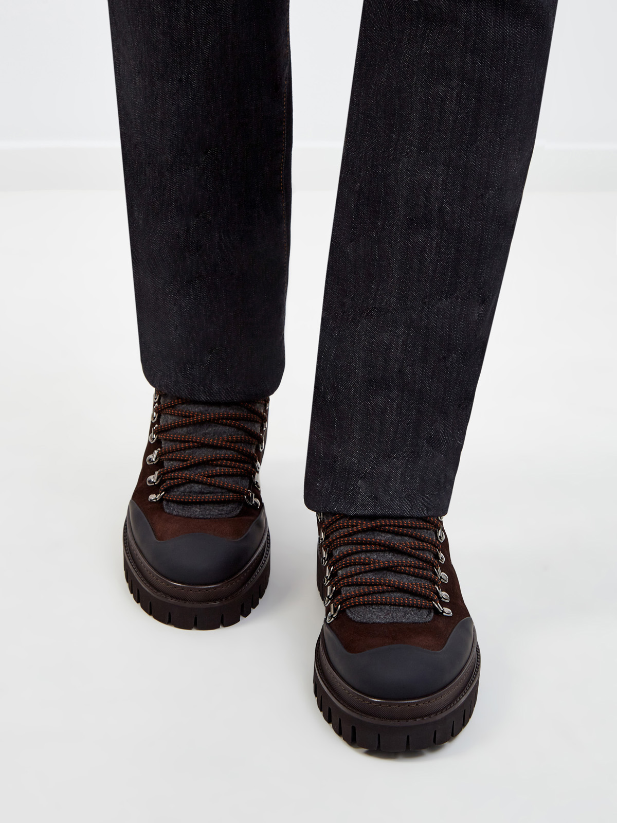 Горнолыжные ботинки с водонепроницаемой отделкой BARRETT, цвет коричневый, размер 40.5;41;43.5;41.5 - фото 2