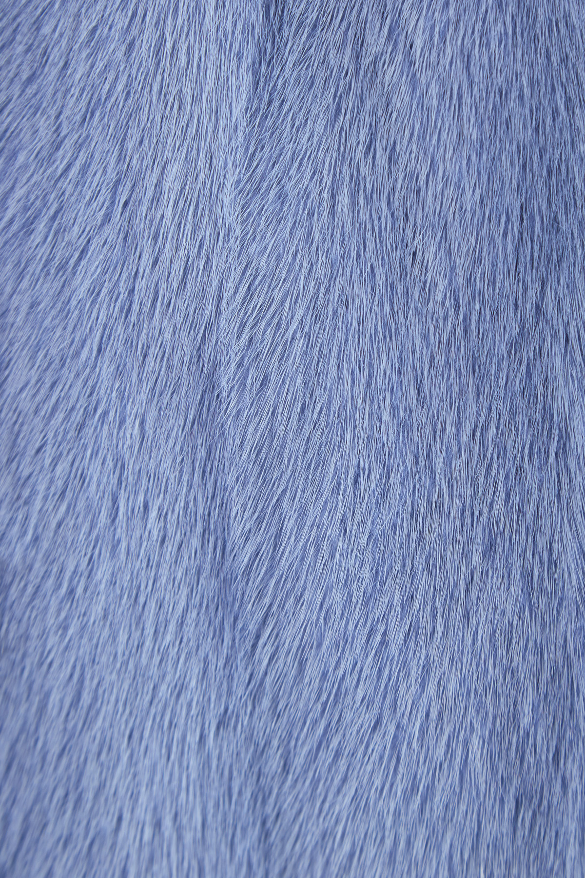 Шуба трапециевидного кроя из меха норки серо-голубого оттенка YVES SALOMON, цвет голубой, размер 34;38 - фото 5