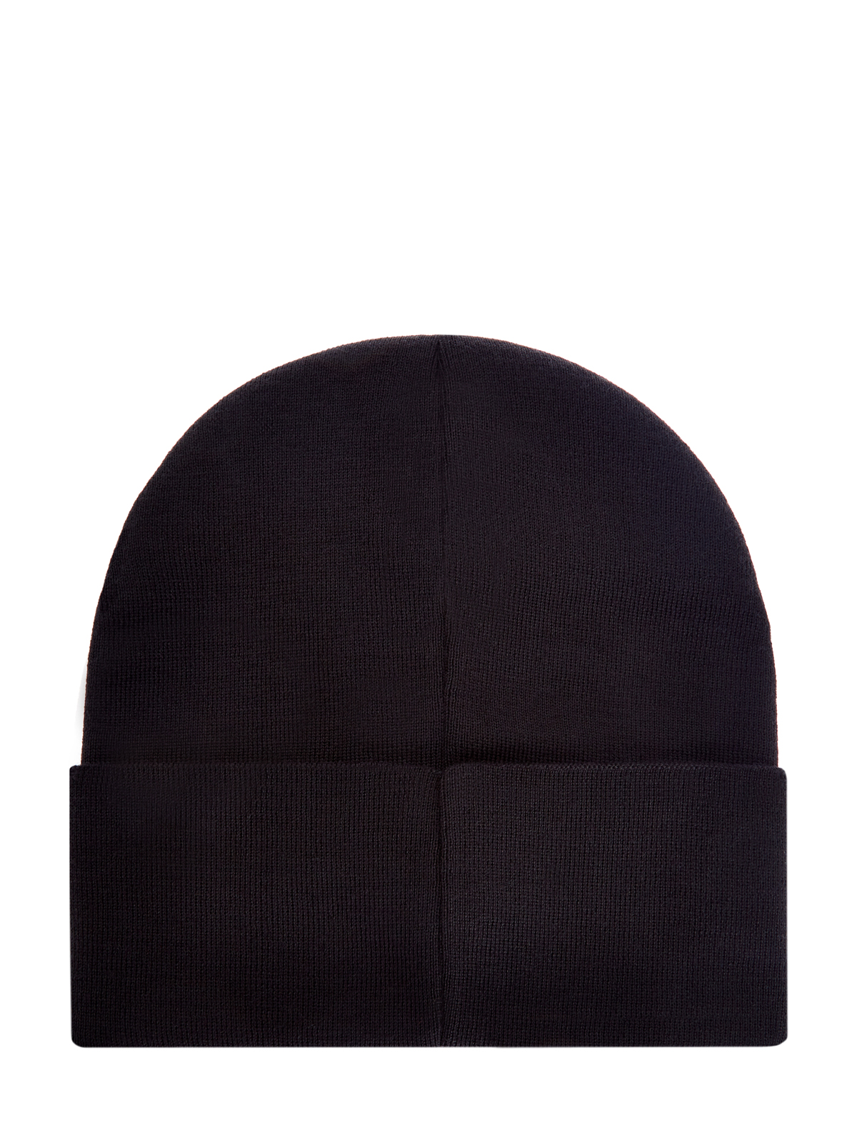 Однотонная шапка из пряжи в технике эластичной вязки BIKKEMBERGS, цвет черный, размер 5;6;7;8;9 - фото 3