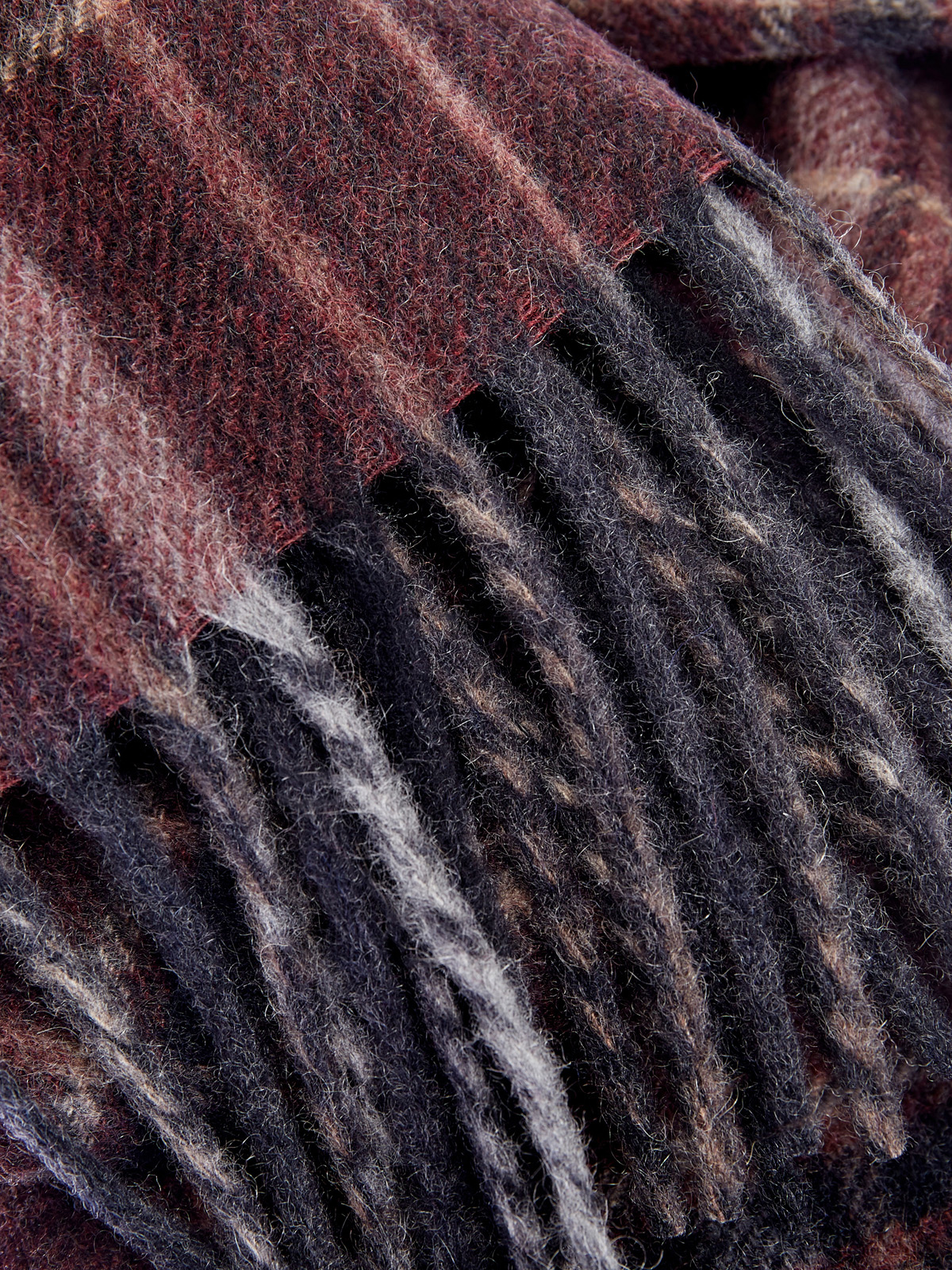 Теплый шарф из кашемира с принтом в клетку CANALI, цвет мульти, размер 48;50;52;54;56;58 - фото 3