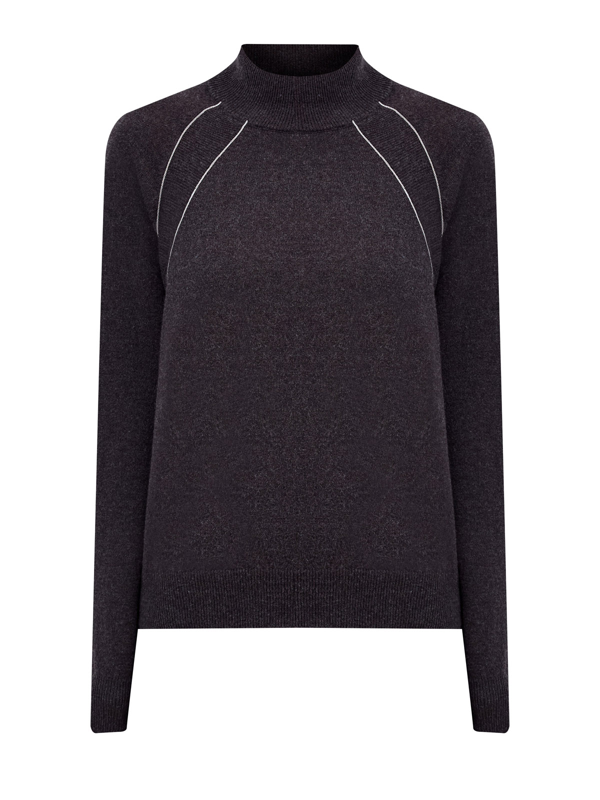 Джемпер из шерсти шелка и кашемира с декором Punto Luce 61520₽