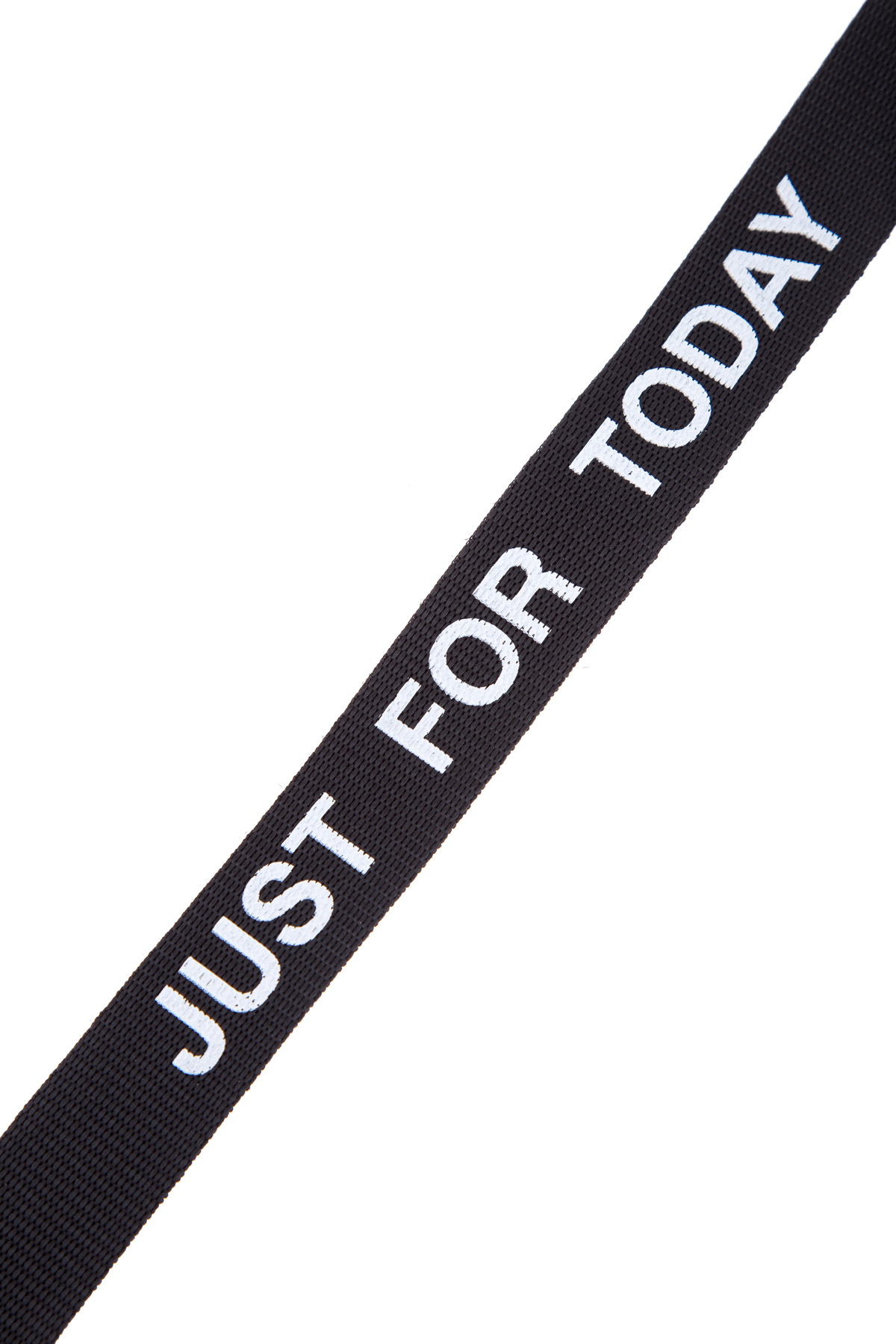 Ремень из плетеной вискозы и кожи с принтом