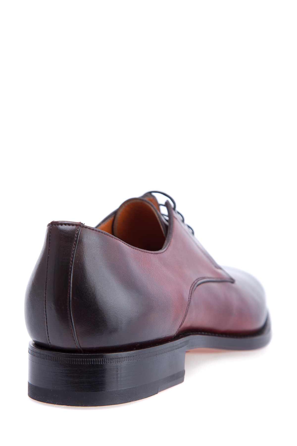 туфли SANTONI, цвет бордовый, размер 41 - фото 4