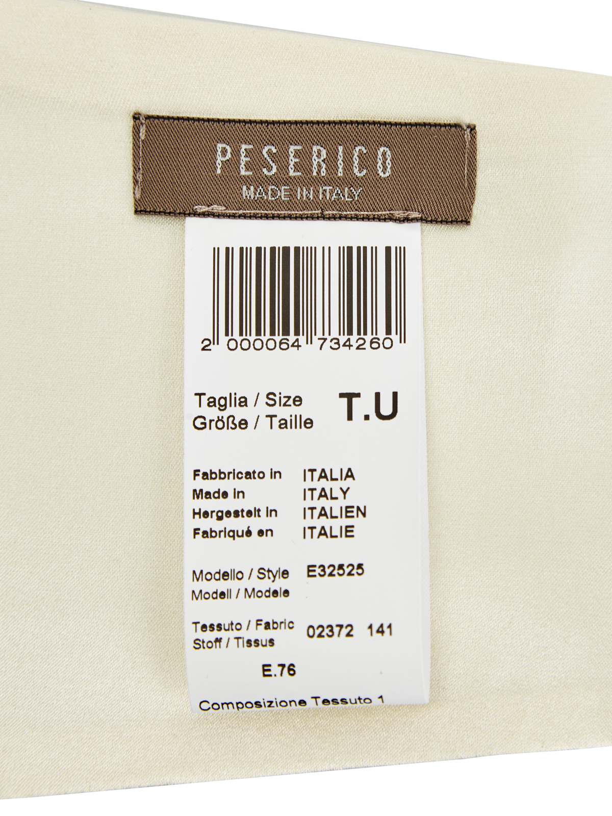 Широкий пояс из шелкового сатина с цепочками PESERICO, цвет бежевый, размер M - фото 4