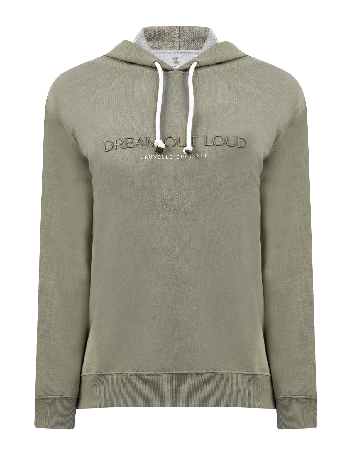 

Худи из хлопкового футера с объемной вышивкой Dream Out Loud, Зеленый, Худи из хлопкового футера с объемной вышивкой Dream Out Loud