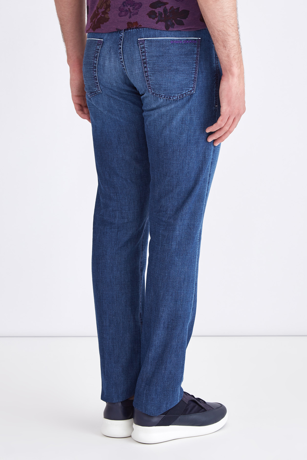 джинсы SCISSOR SCRIPTOR, цвет синий, размер 48;54;54;44;46 - фото 4