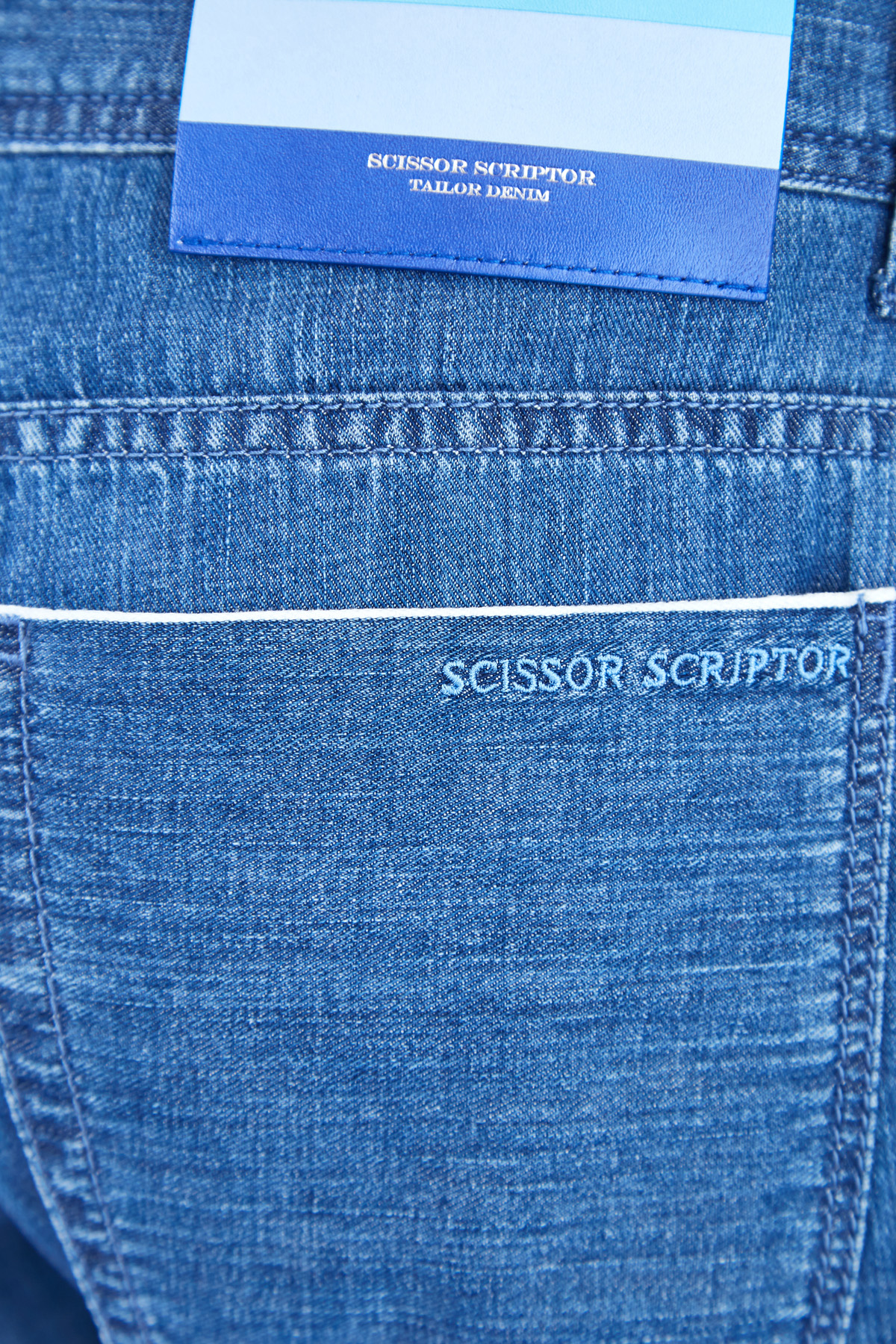 джинсы SCISSOR SCRIPTOR, цвет синий, размер 46;50 - фото 7