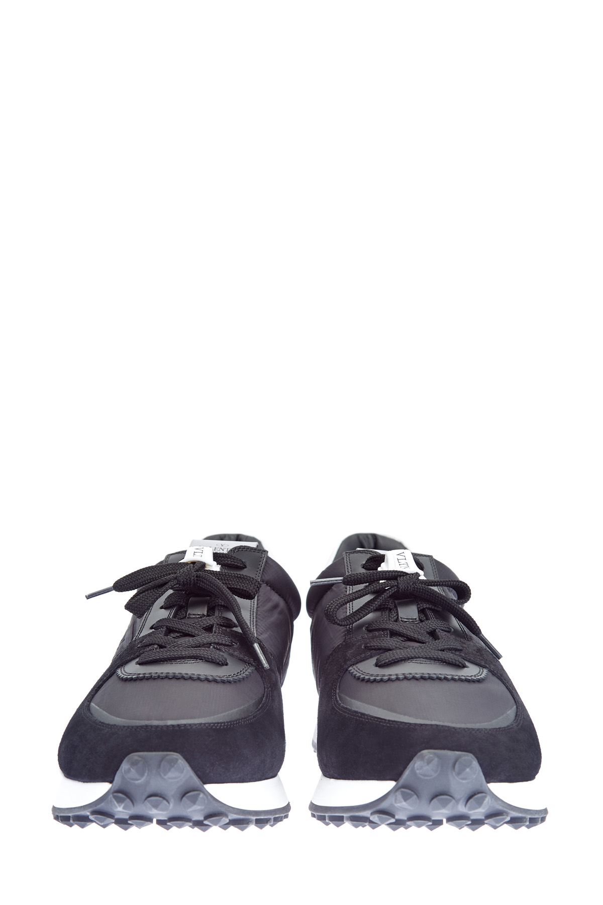 Кроссовки VLTN Roller из плотного текстиля с фактурной подошвой VALENTINO GARAVANI, цвет черный, размер 39;40;41;42;43;43.5;45;44 - фото 6
