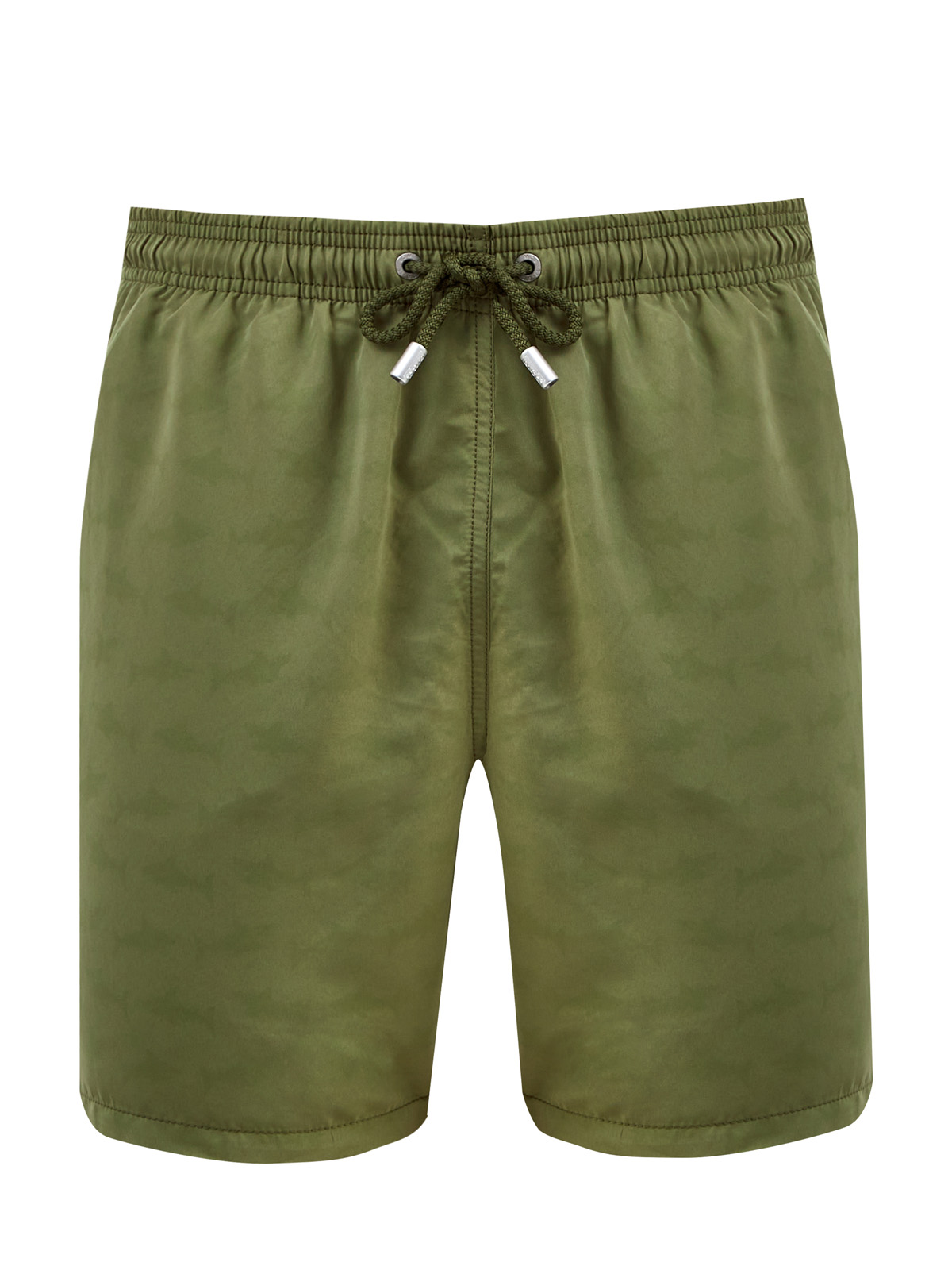 Плавательные шорты с эластичным поясом на кулиске MC2 SAINT BARTH, цвет зеленый, размер M;S;XL