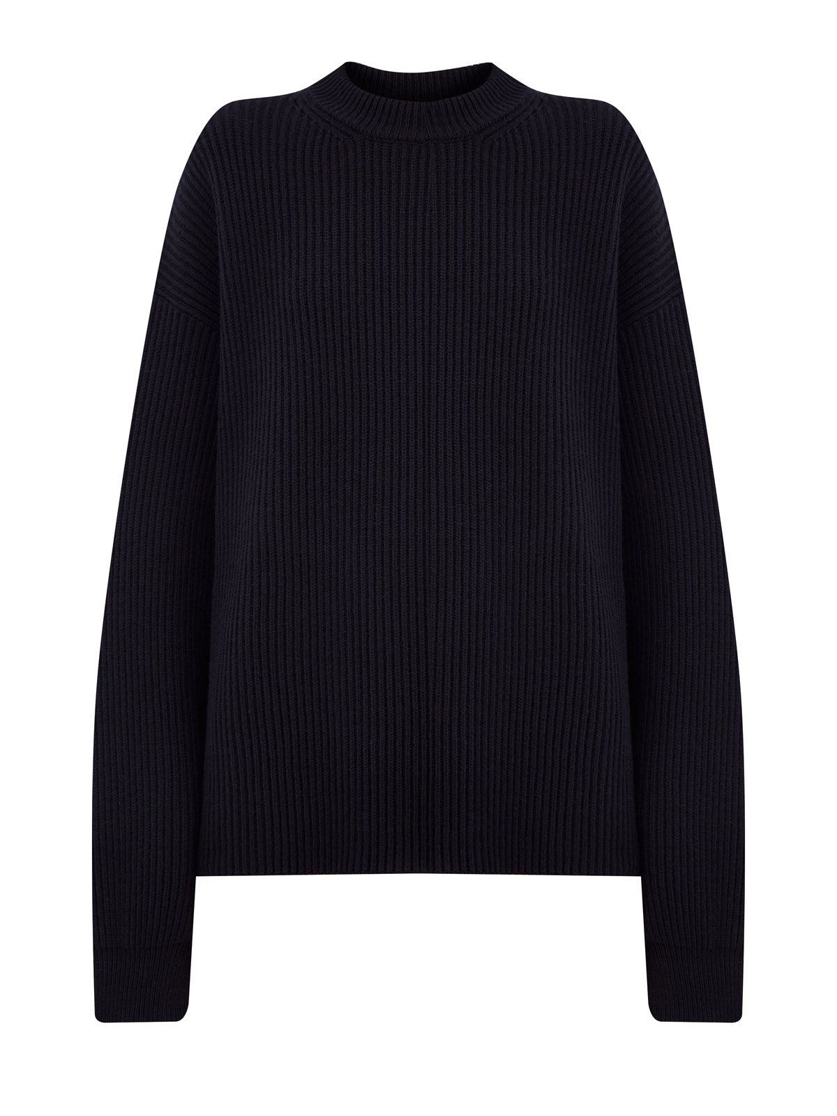 Свитер из шерсти английской вязки с разрезом 169800₽