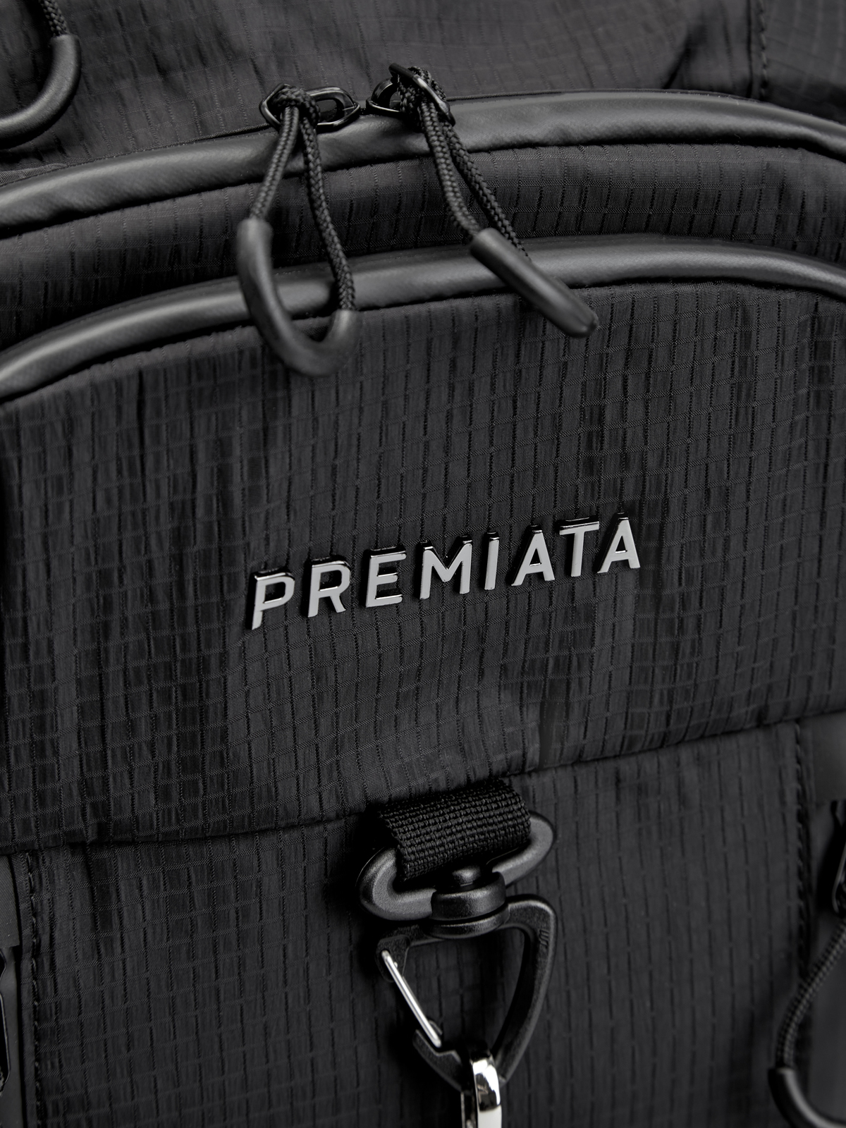 Рюкзак Ventura из водоотталкивающего габардина с отделением для ноутбука PREMIATA, цвет черный, размер S;M - фото 6