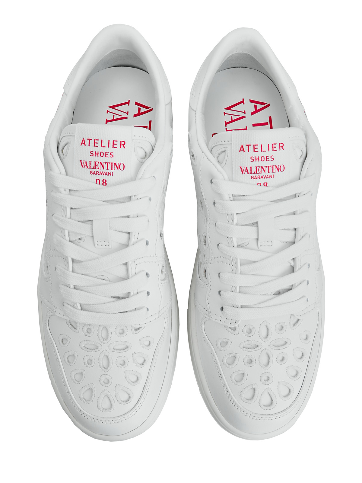 Кожаные кроссовки Atelier Shoes 08 San Gallo Edition VALENTINO GARAVANI, цвет белый, размер 36;36.5;37;37.5;38;38.5;39;40;39.5 - фото 5