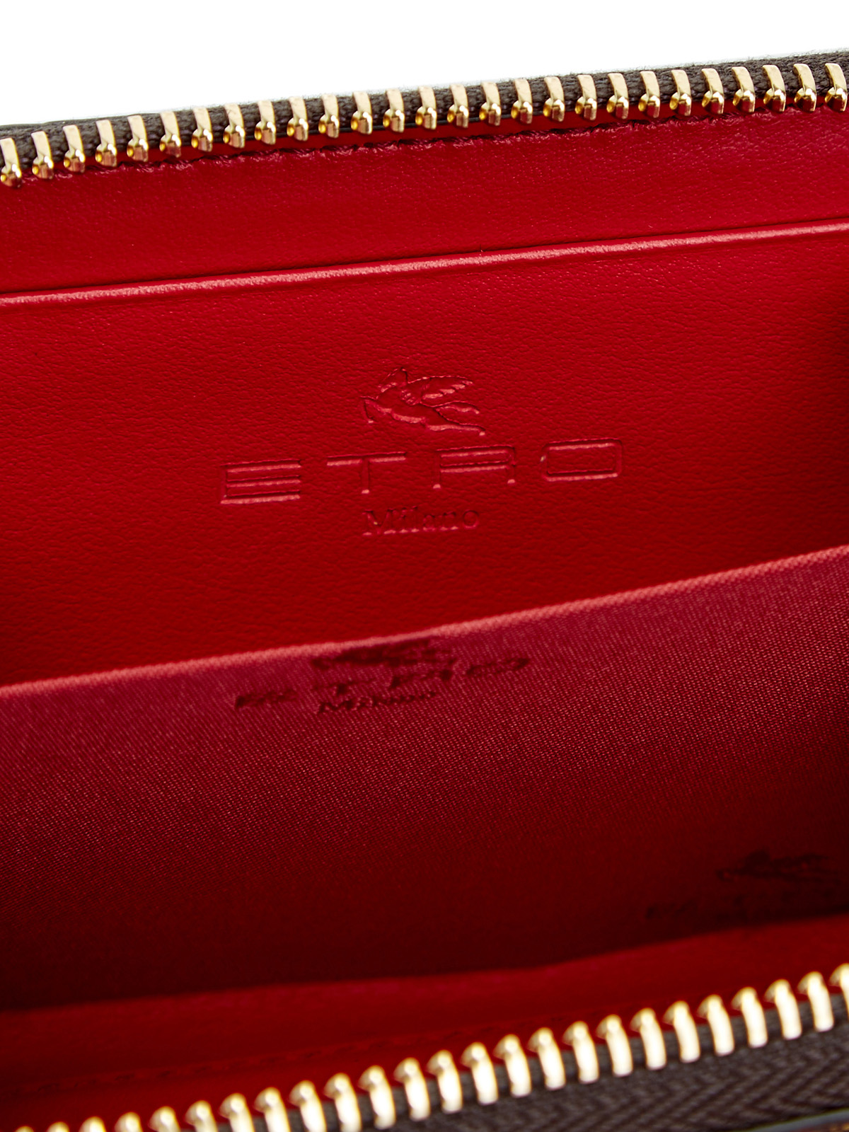 Кошелек из плотного жаккарда с принтом ETRO, цвет мульти, размер 40;41;41.5;42;42.5;43;43.5;44 - фото 6