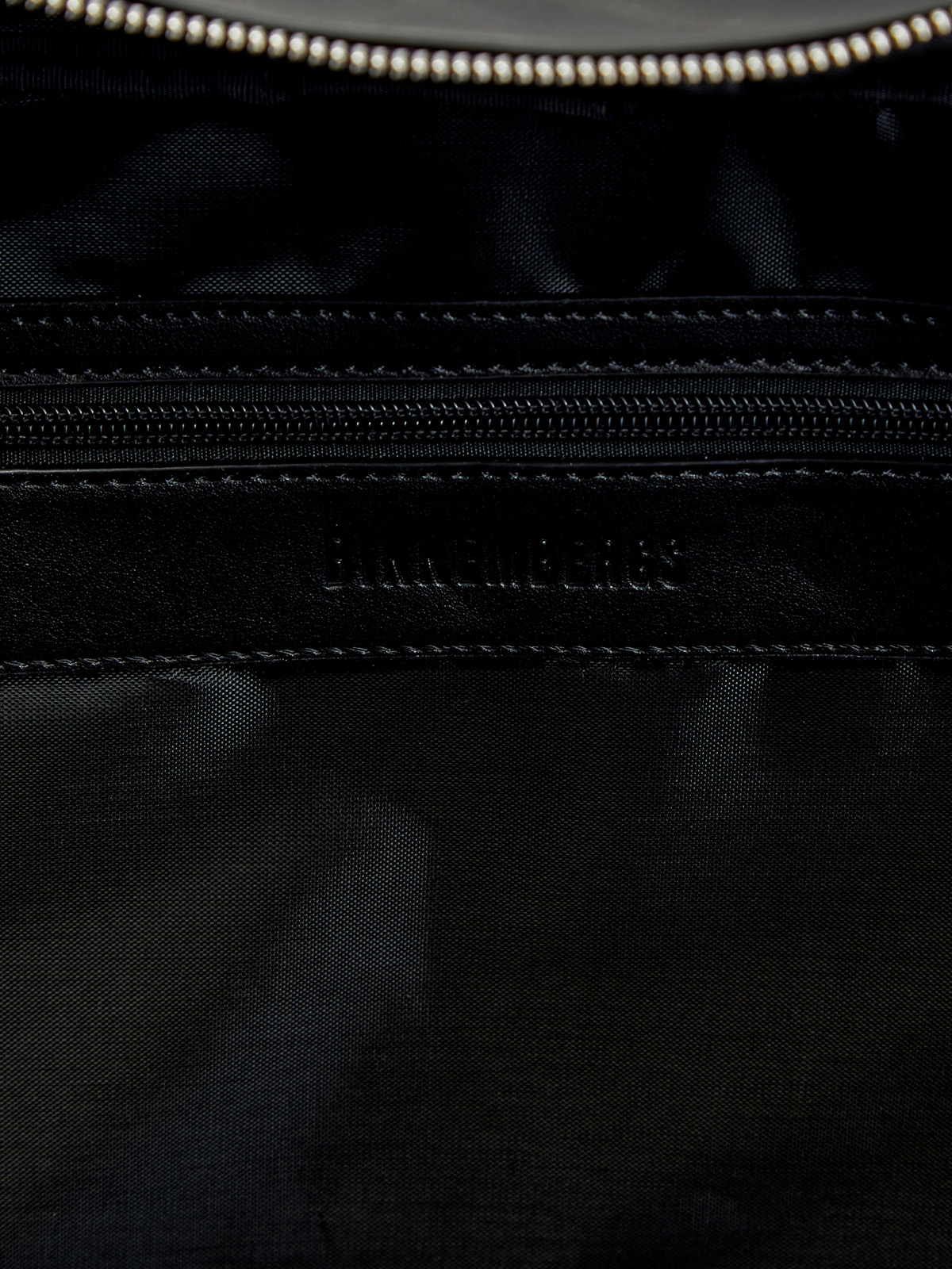 Спортивная сумка из матового нейлона и экокожи с принтом BIKKEMBERGS, цвет черный, размер 54;56;58;48 - фото 7