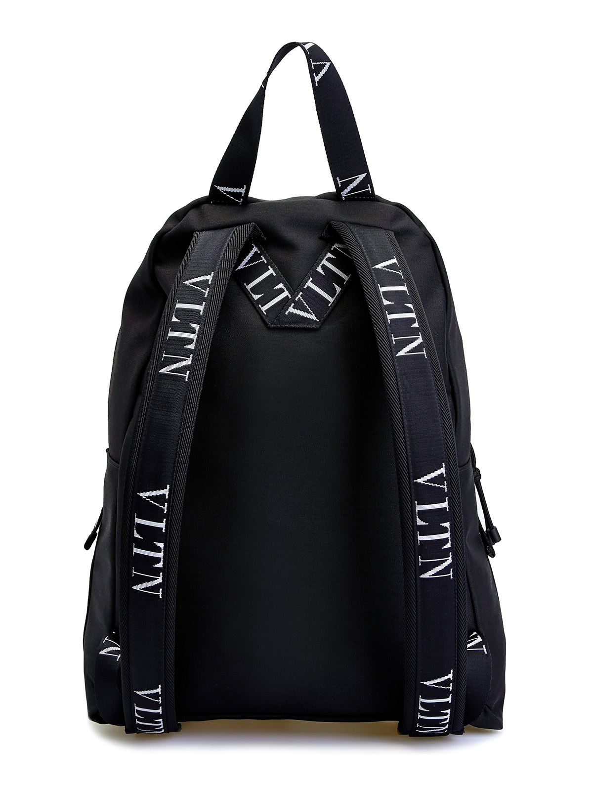 Вместительный рюкзак из нейлона с логотипом VLTN VALENTINO, цвет черный, размер 36;36.5;37;37.5;38;38.5;39;40;41;39.5 - фото 5