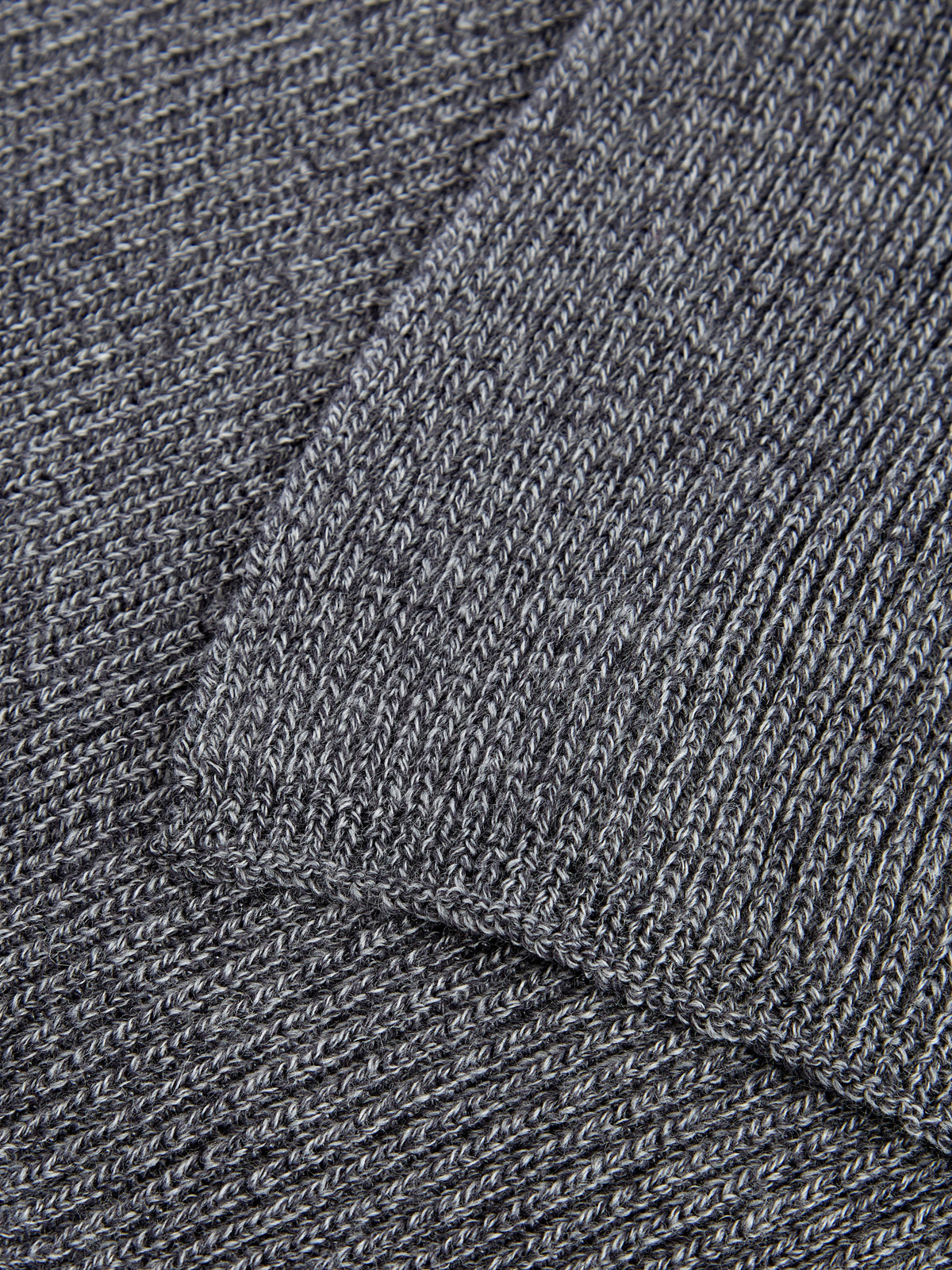 Однотонный шарф из мягкой шерсти мериноса CANALI, цвет серый, размер 40;42;44 - фото 2
