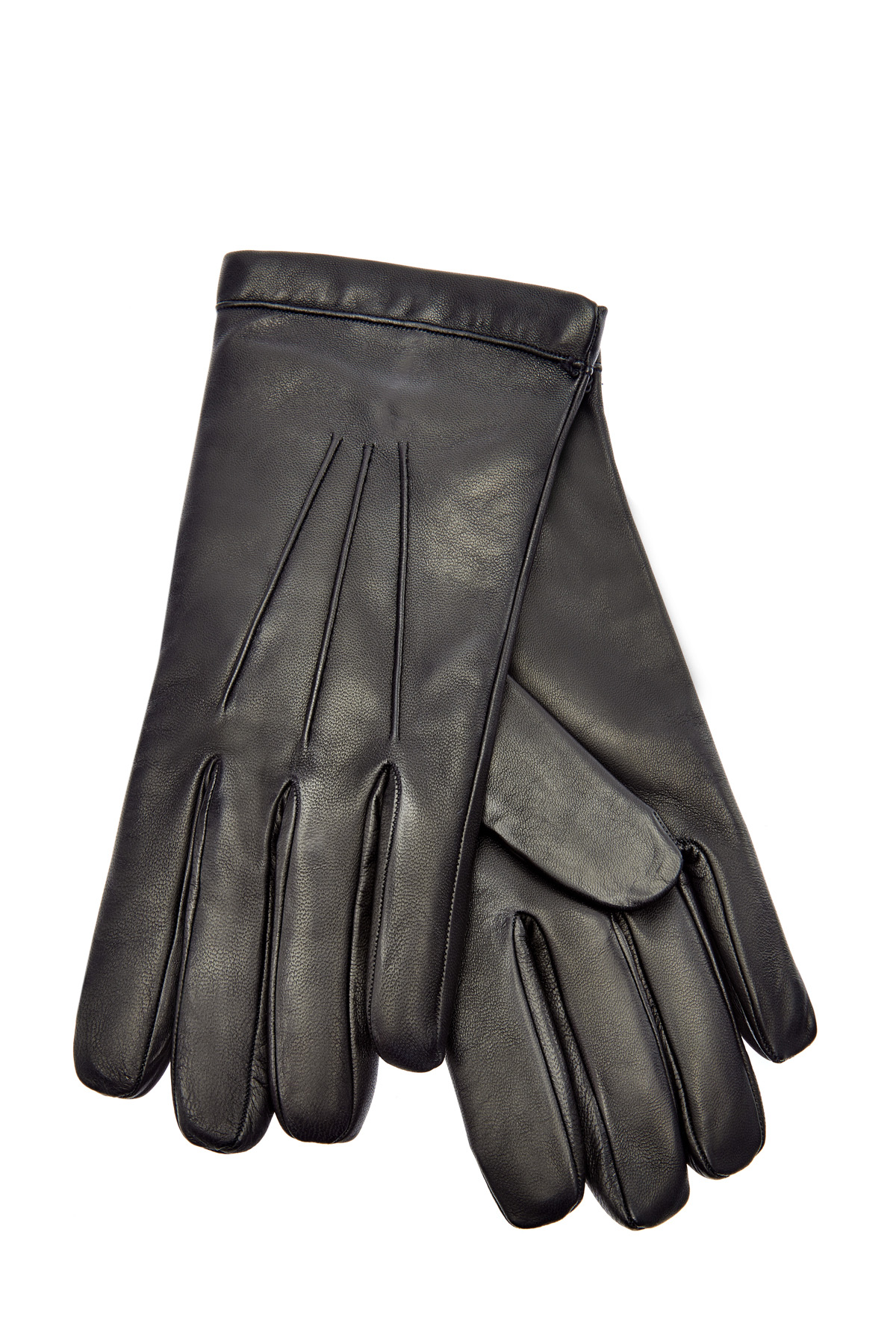 

Перчатки из кожи наппа и кашемировой пряжи, Черный, Перчатки из кожи наппа и кашемировой пряжи