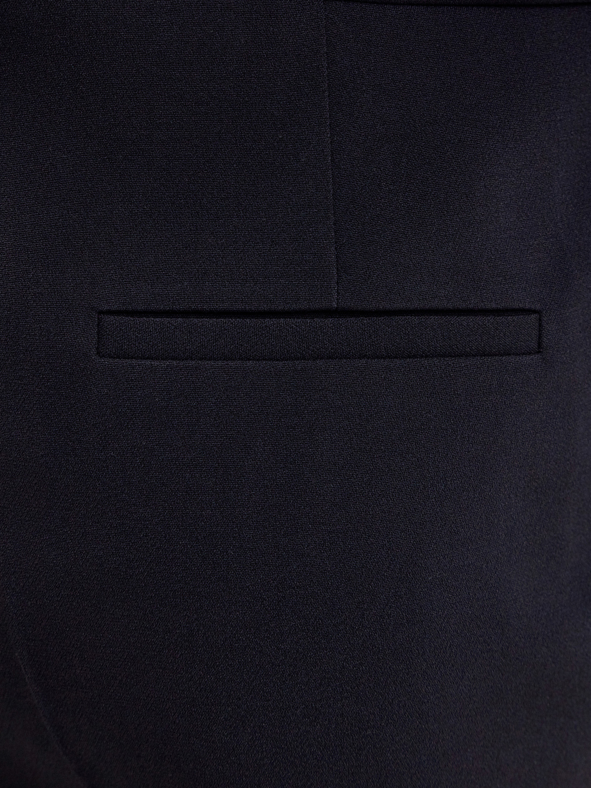 Комбинезон в стиле смокинга из эластичного фризотина REDVALENTINO, цвет черный, размер S;XL - фото 4