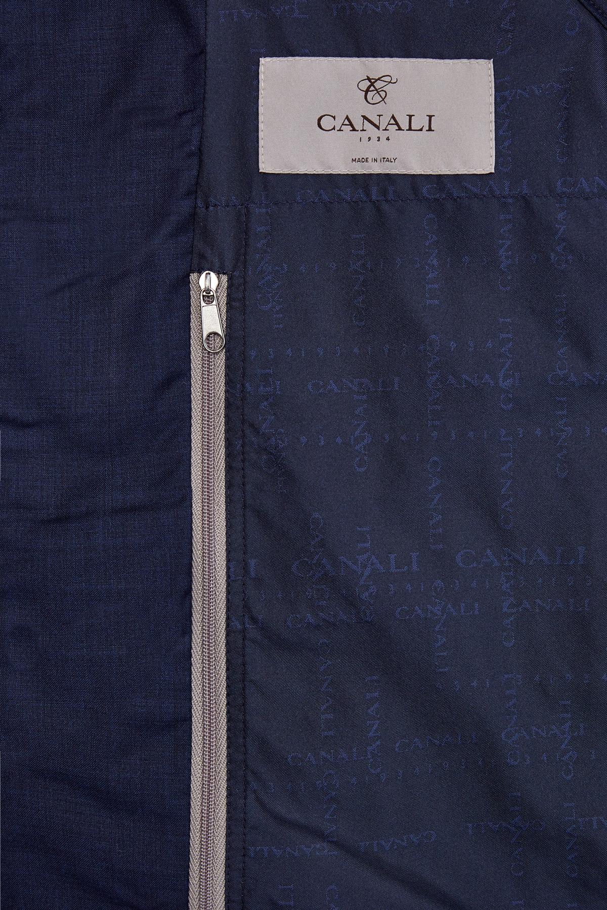 Жилет из водонепроницаемой шерстяной ткани Impeccabile CANALI, цвет синий, размер 48;50;52;54;56 - фото 6