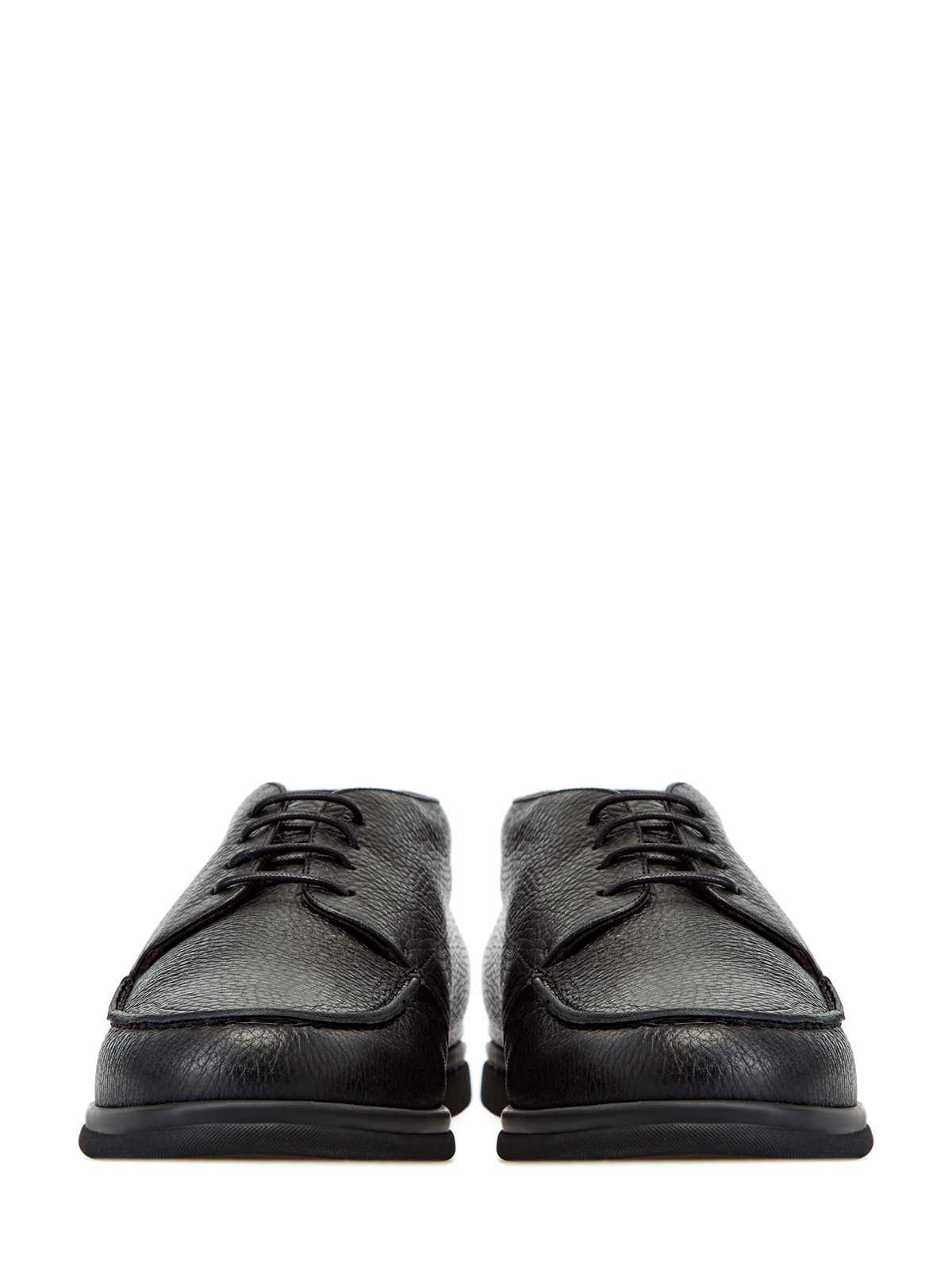Утепленные ботинки-дезерты с отделкой из густого меха CANALI, цвет черный, размер 40;40.5;41;41.5;42;42.5;43;43.5;44;45 - фото 6