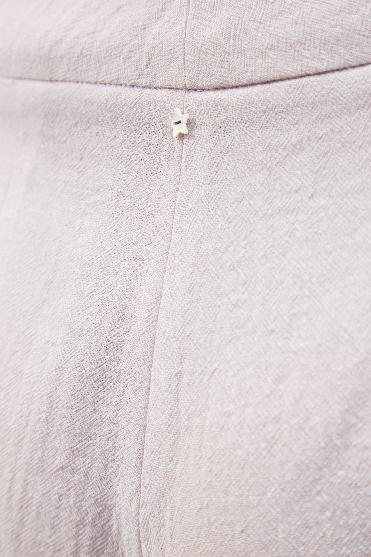 Брюки из фактурной шерстяной ткани с принтом «шеврон» LORENA ANTONIAZZI, цвет бежевый, размер 48;38 - фото 6