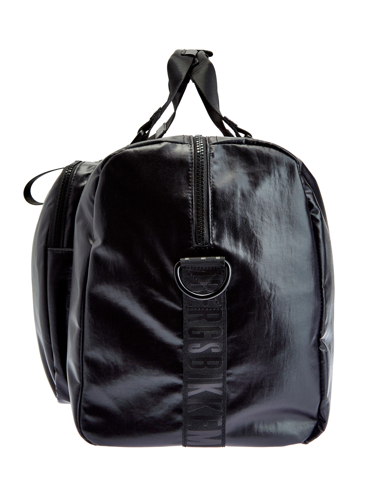 Дорожная сумка из прочного нейлона с плечевым ремнем BIKKEMBERGS, цвет черный, размер 5;6;7;8;9 - фото 4