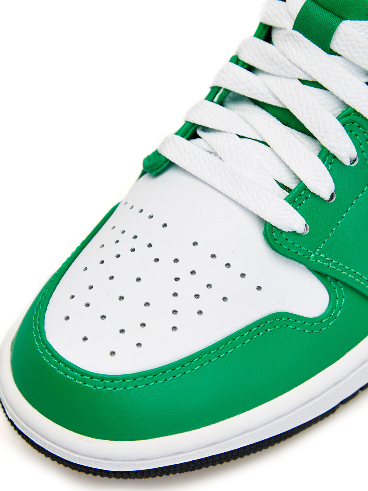 Кроссовки Jordan 1 Mid 'Lucky Green' Jordan, цвет зеленый, размер 46;40 - фото 5