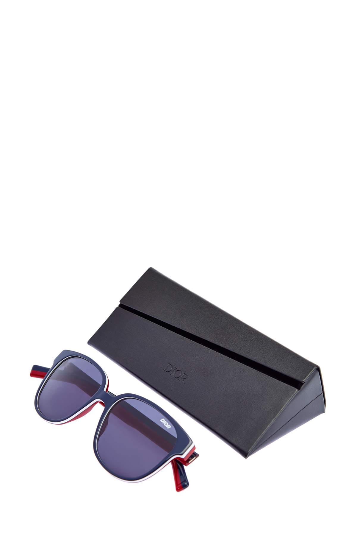 Очки квадратной формы DiorFlag1в трехцветной оправе DIOR (sunglasses) men, размер S;M - фото 4