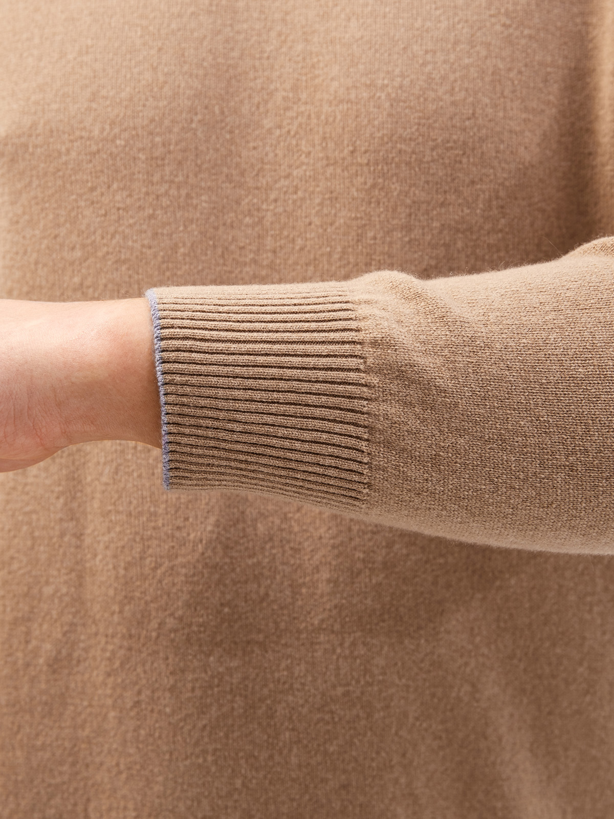 Пуловер из кашемировой пряжи ELEVENTY, цвет коричневый, размер 48 - фото 5