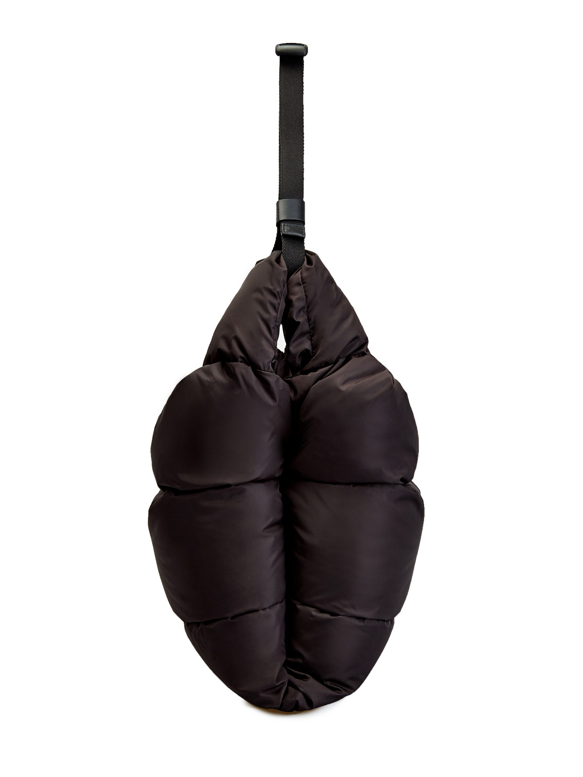 Объемная сумка Legere из стеганого эко-нейлона ECONYL® MONCLER, цвет черный, размер 36;36.5;37.5;38;38.5;39;40 - фото 5