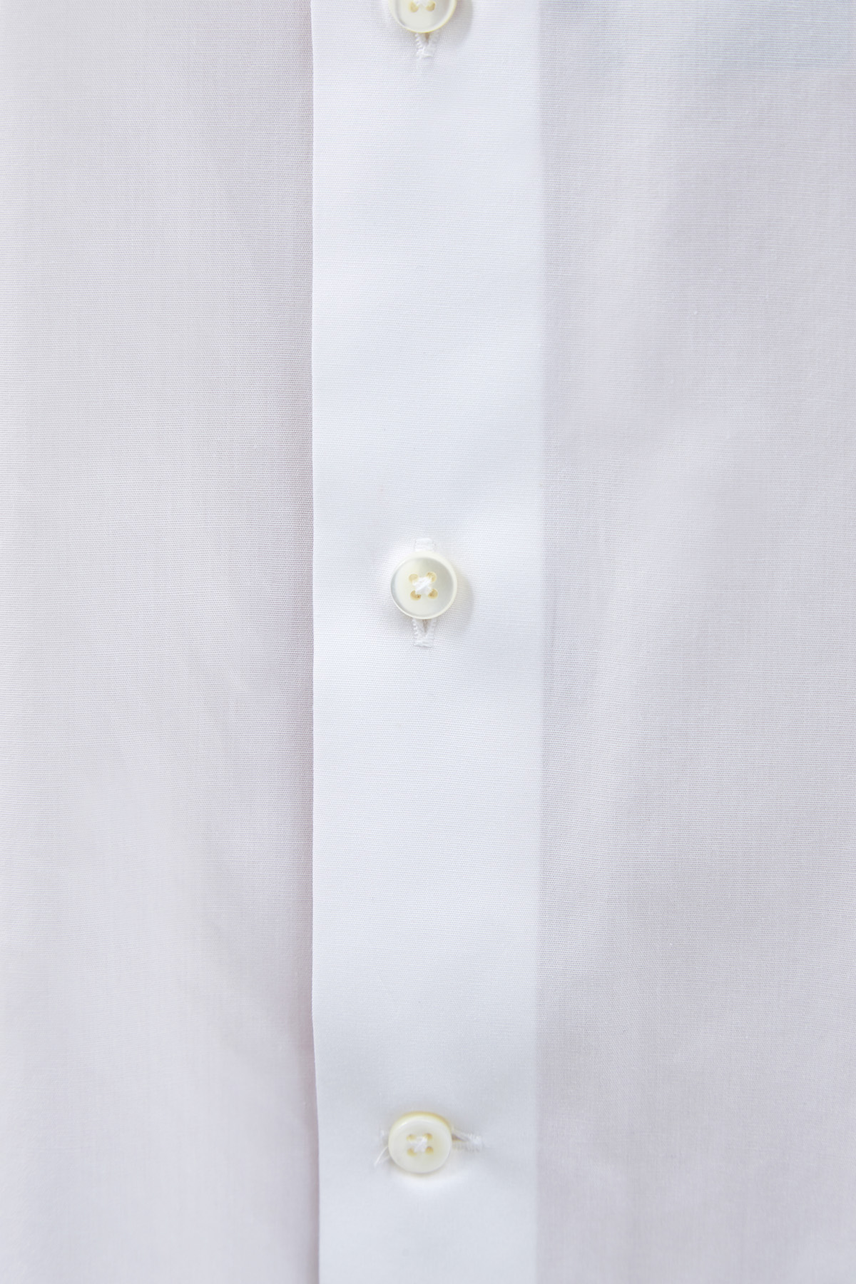 Рубашка с короткими рукавами из хлопка Impeccabile CANALI, цвет белый, размер 60 - фото 3