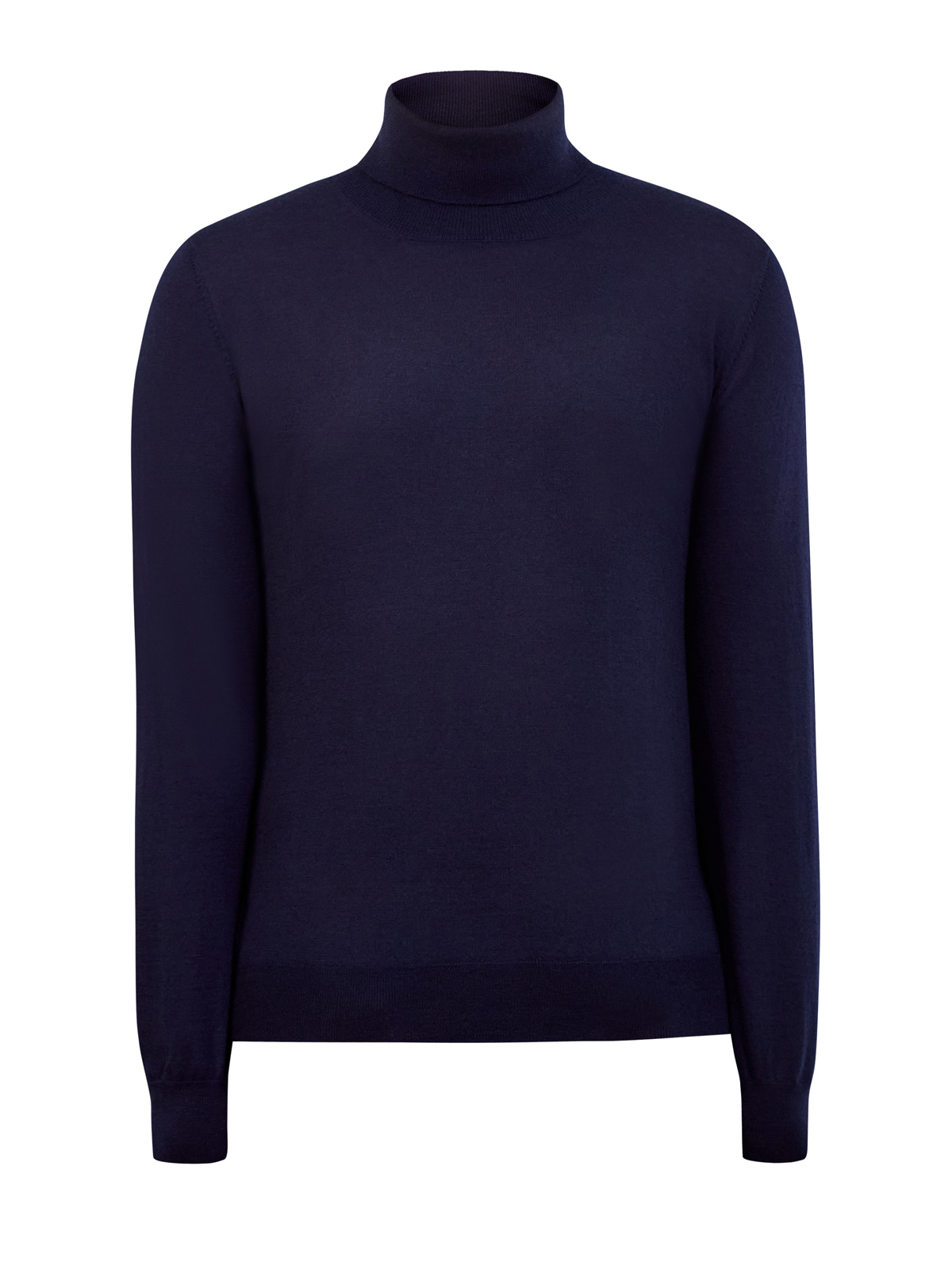 

Водолазка из кашемира и шелка с отделкой английской вязки, Синий, Водолазка из кашемира и шелка с отделкой английской вязки