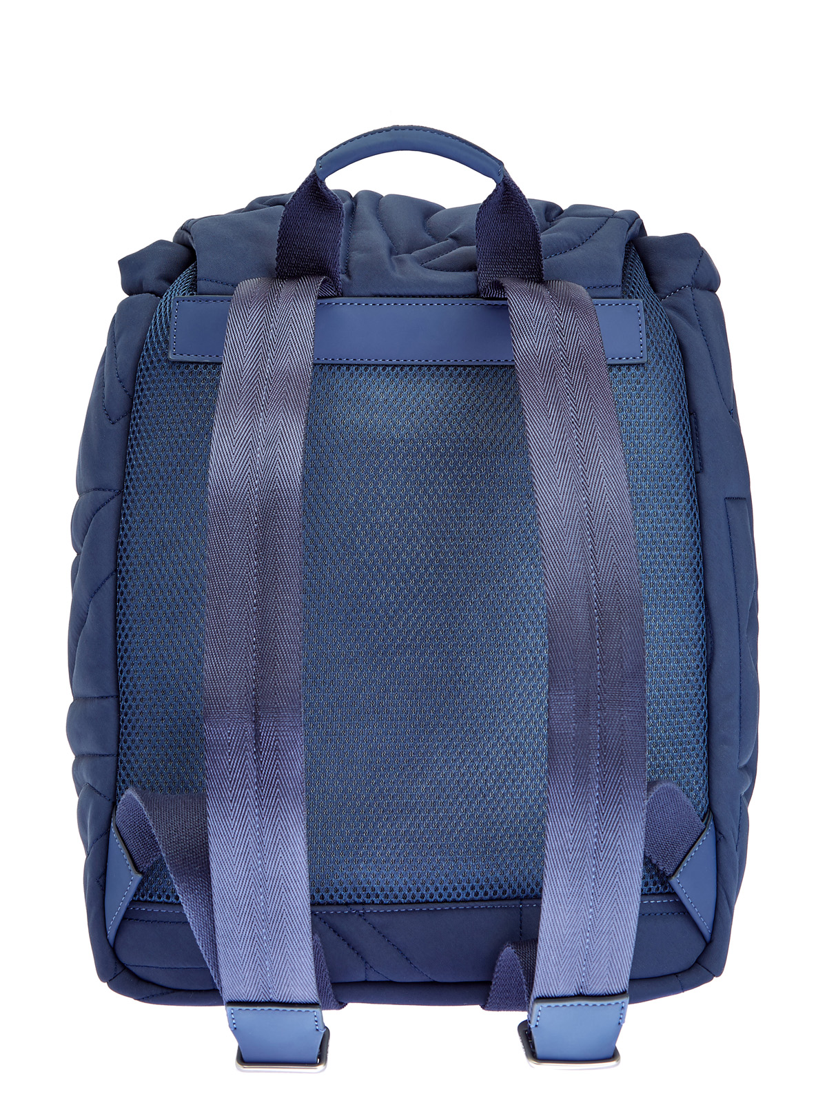 Рюкзак с объемным принтом-монограммой KENZO, цвет синий, размер 48;50 - фото 4