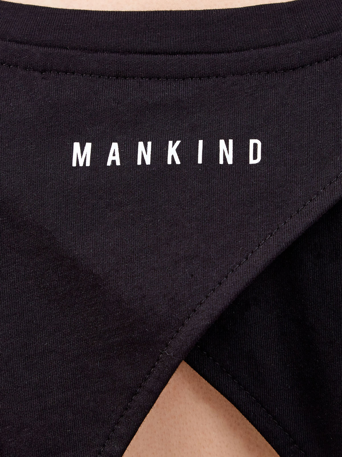 Хлопковая футболка Cross Back из джерси с логотипом 7 FOR ALL MANKIND, цвет черный, размер XS;S - фото 5