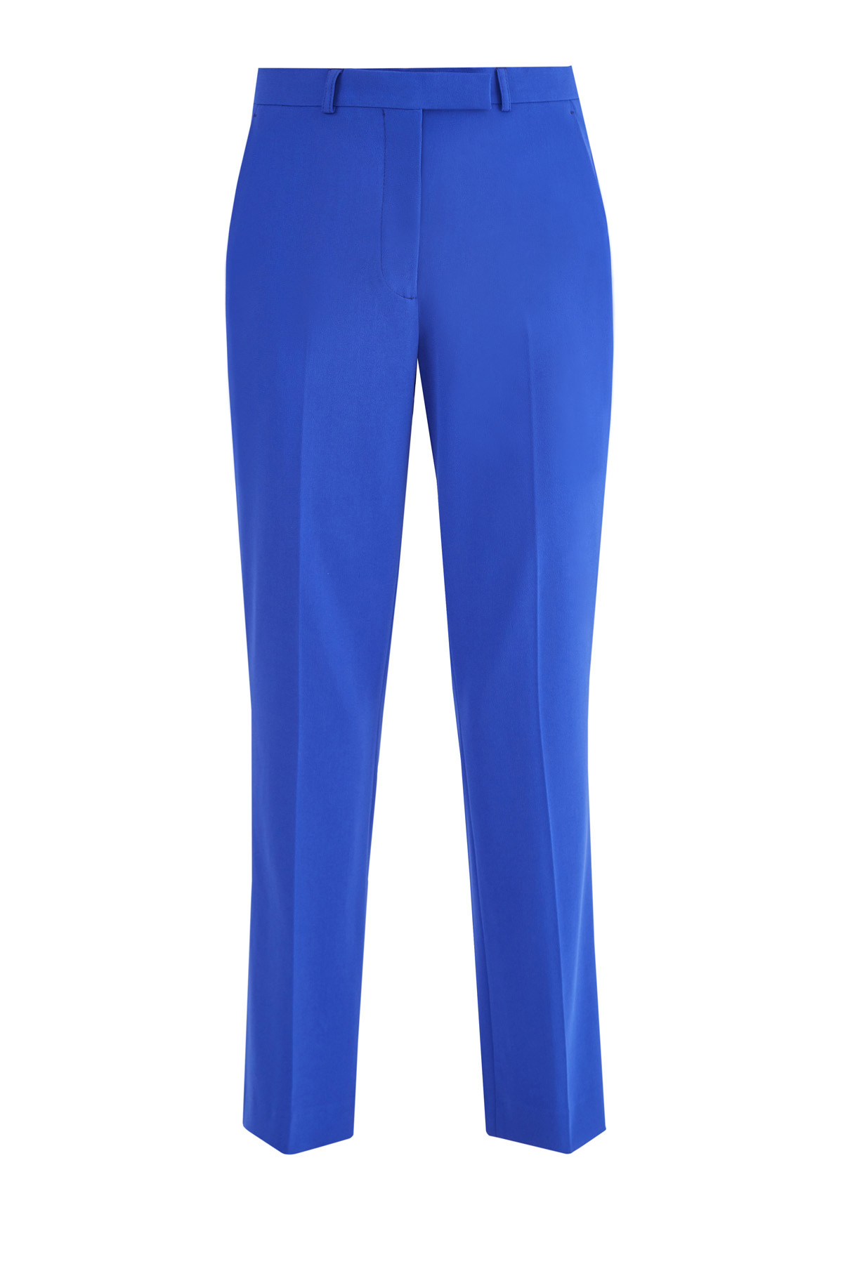 Яркие брюки укороченного кроя с карманами ETRO, цвет синий, размер 46;44 - фото 1